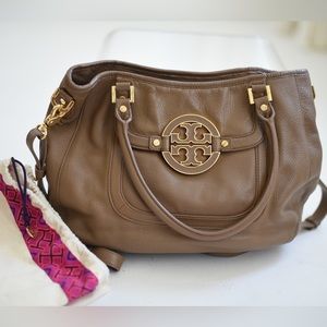 Tory Burch purse tan brown